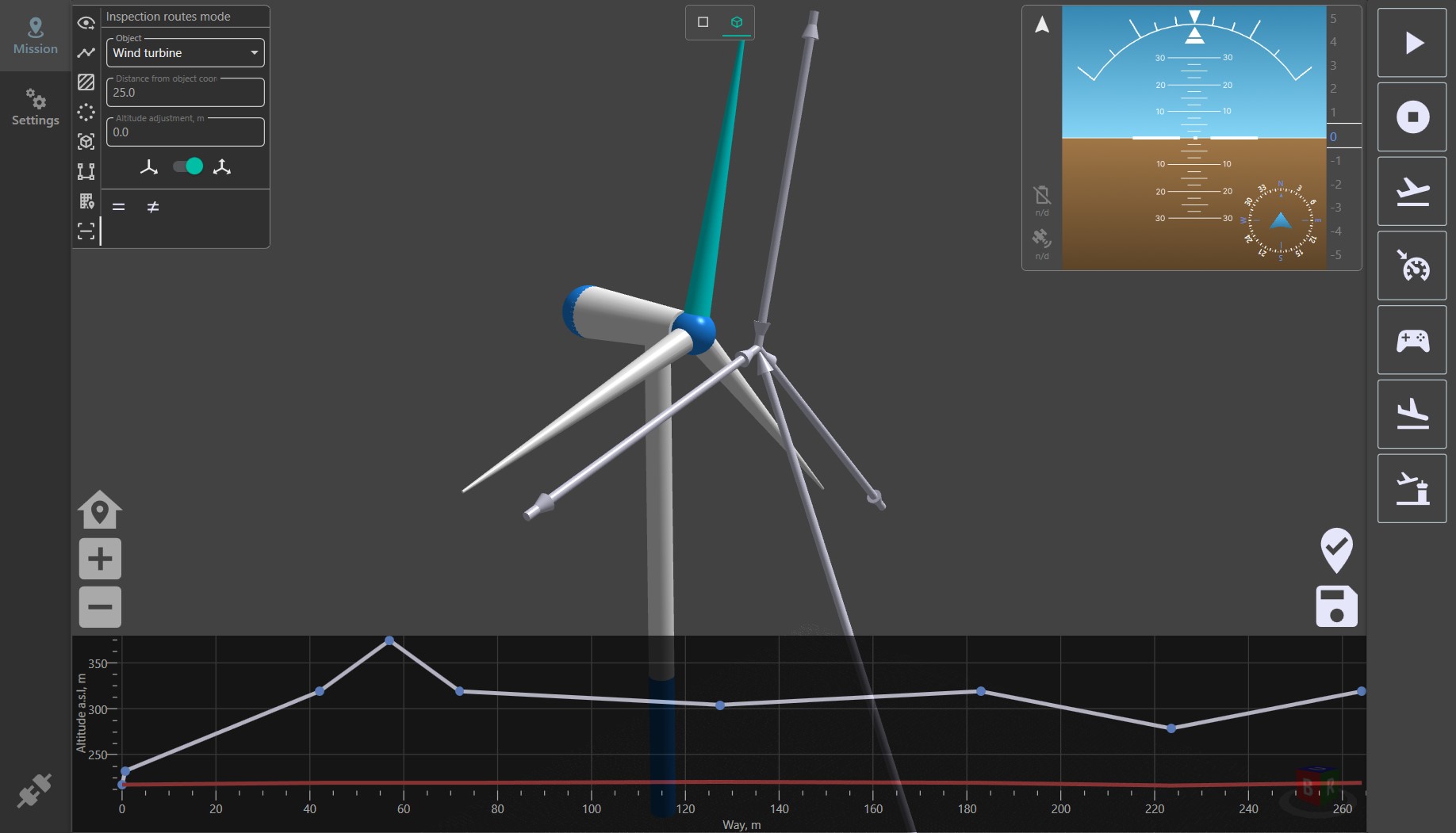 Wind Turbine Inspection with Drones